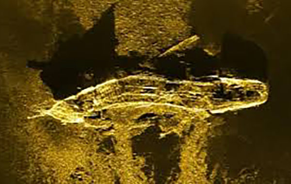 Ricerca imbarcazioni affondate